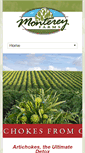 Mobile Screenshot of montereyfarmsartichokes.com